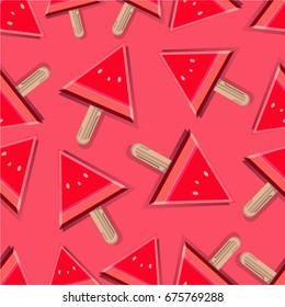 Fruit ice cream strawberry  backgrounds vector