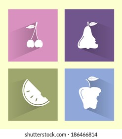 Fruit icon. Can be used for mobile devices.