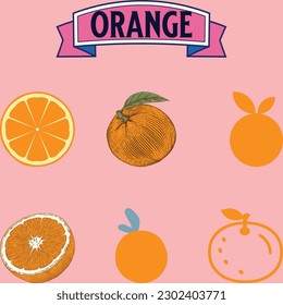Fruit icon collection - vector illustration
