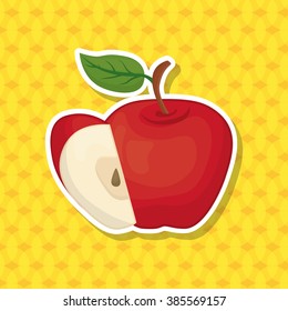 fruit icon design 