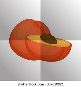 fruit icon design 