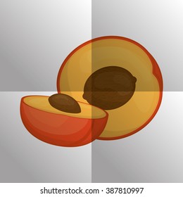 fruit icon design 