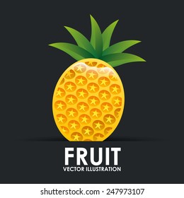 fruit icon design, vector illustration eps10 graphic