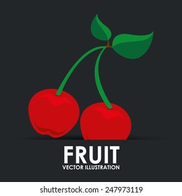 fruit icon design, vector illustration eps10 graphic
