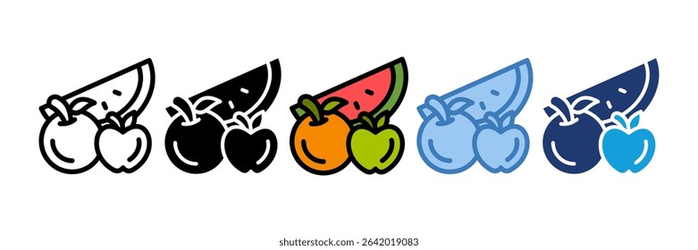 Fruit Icon Element For Design