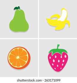 fruit icon great for any use. Vector EPS10.