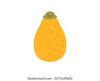 Fruit icon illustration of loquat.