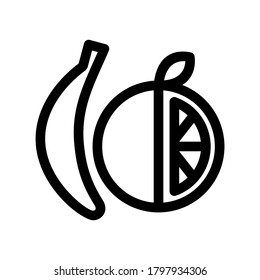 fruit icon or logo isolated sign symbol vector illustration - high quality black style vector icons

