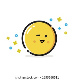 FRUIT ICON MANGO VECTOR LOGO TEMPLATE