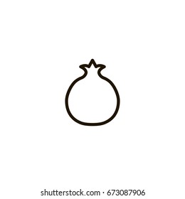 fruit icon. sign design