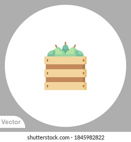 Fruit icon sign vector,Symbol, logo illustration for web and mobile