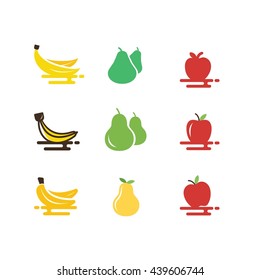 Fruit Icon Vector Illustration