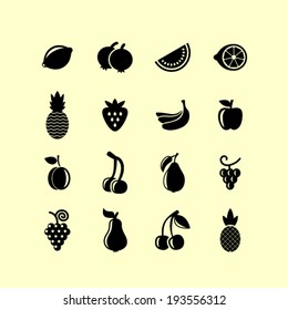 Fruit icons