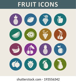 Fruit icons