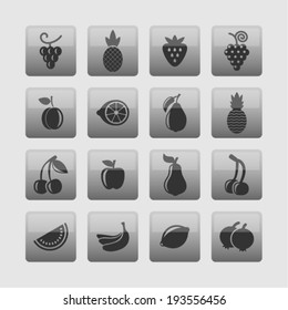 Fruit icons