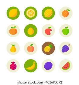 Fruit icons