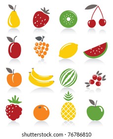 Fruit icons