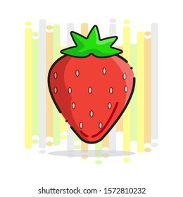 Fruit Icons Vector Design Filled Style