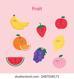 It is a fruit illustration design.