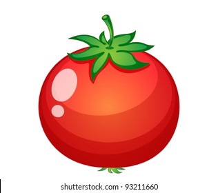 Ilustración de frutas sobre fondo blanco