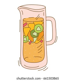 fruit infused water