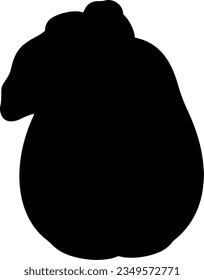 fruit isolated vector silhouette icon