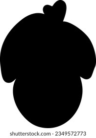 fruit isolated vector silhouette icon