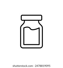 Fruit Jam Icon Ideal for Food and Culinary Illustrations