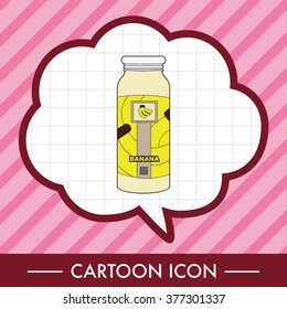 fruit jam theme elements vector,eps