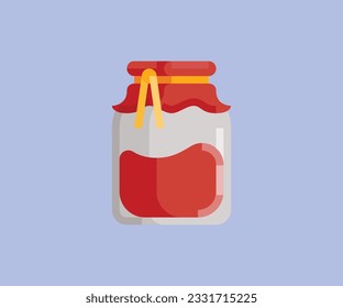 fruit jam vector art, icon design
