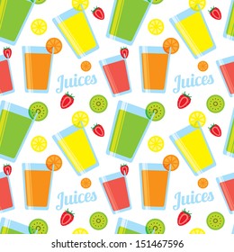 fruit juice background 
