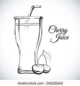 fruit juice design, vector illustration eps10 graphic 