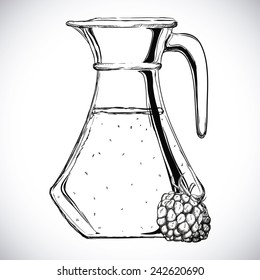 fruit juice design, vector illustration eps10 graphic 