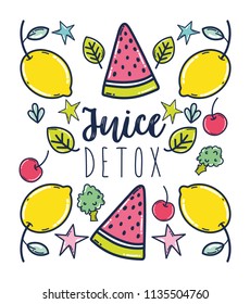 Fruit juice detox