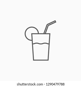 fruit juice icon, juice vector