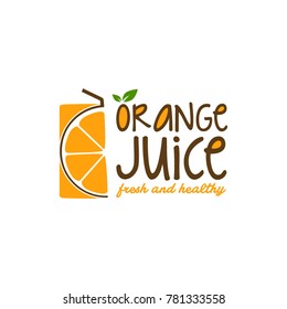 Fruit Juice Logo Vector