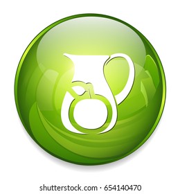 fruit juice pot icon