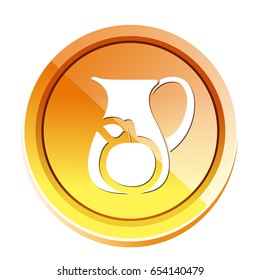 fruit juice pot icon