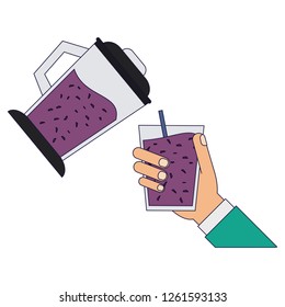 Fruit juice and smoothie