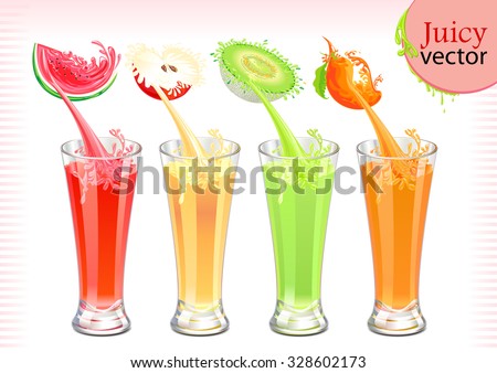 Fruit Juice Splash