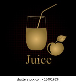 Fruit juice symbols - vector illustration