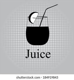 Fruit juice symbols - vector illustration