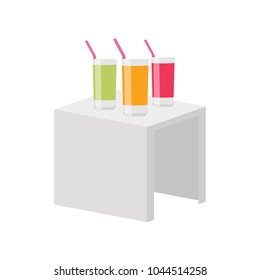 Fruit juice vector