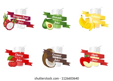 Fruit Juice Vector
