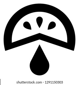 Fruit Juice Vector Icon