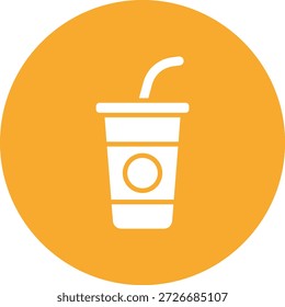Fruit Juice Vector Icon Design Illustration