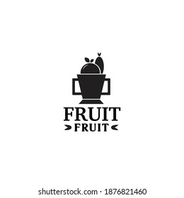 Fruit Juicy Logo Design Natural Symbol