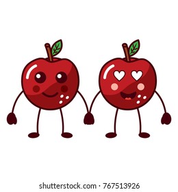 fruit kawaii icon image 