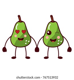 fruit kawaii icon image 