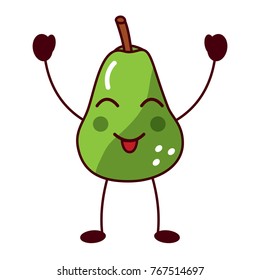 fruit kawaii icon image 